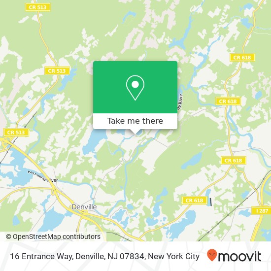 16 Entrance Way, Denville, NJ 07834 map