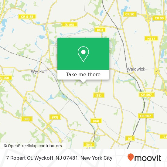 7 Robert Ct, Wyckoff, NJ 07481 map