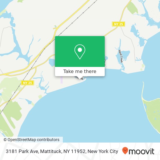 3181 Park Ave, Mattituck, NY 11952 map
