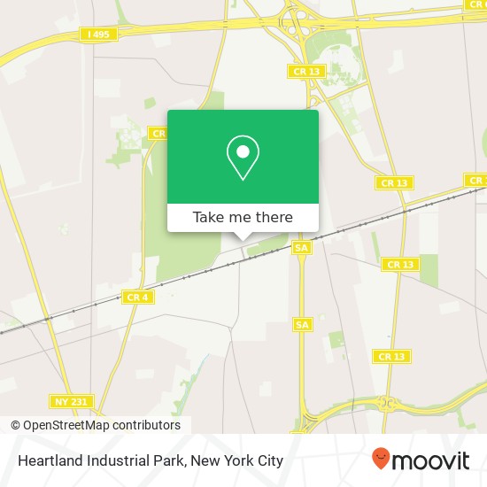 Mapa de Heartland Industrial Park