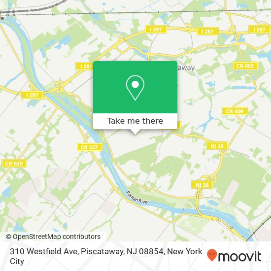 310 Westfield Ave, Piscataway, NJ 08854 map