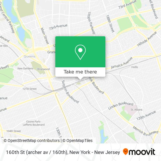 Mapa de 160th St (archer av / 160th)