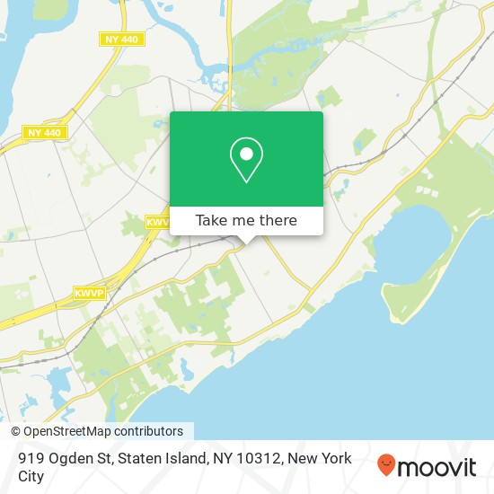 919 Ogden St, Staten Island, NY 10312 map