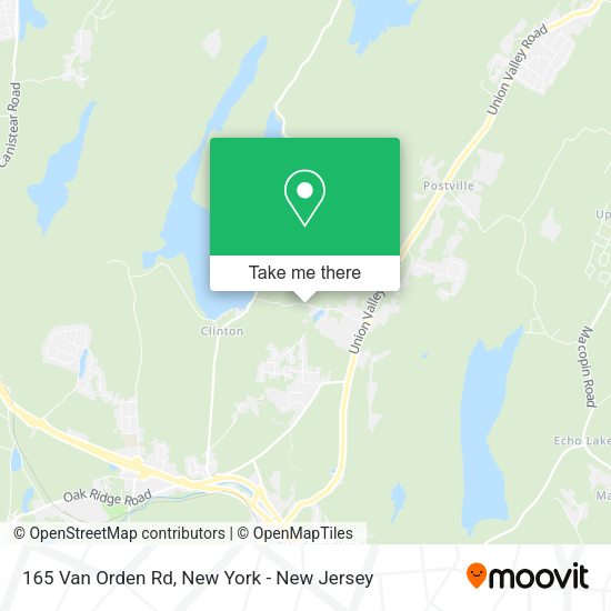 165 Van Orden Rd, Newfoundland, NJ 07435 map