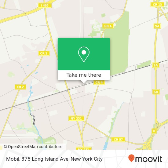Mapa de Mobil, 875 Long Island Ave
