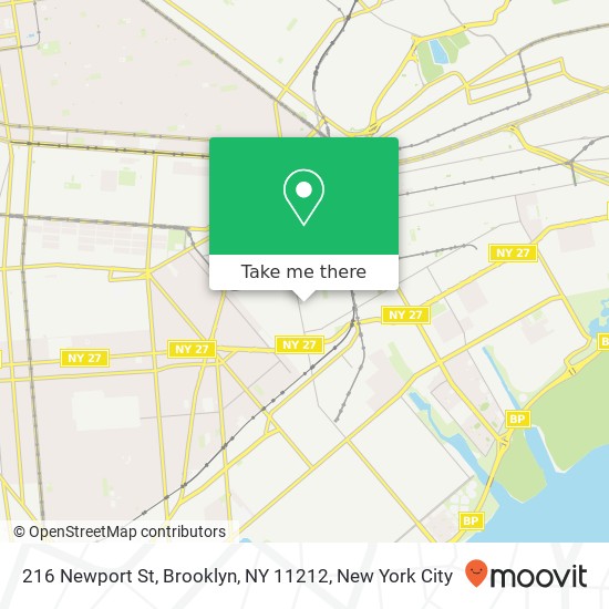 216 Newport St, Brooklyn, NY 11212 map