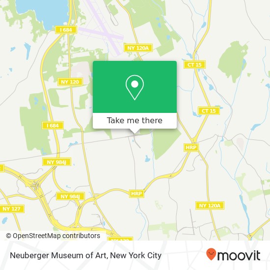 Neuberger Museum of Art map