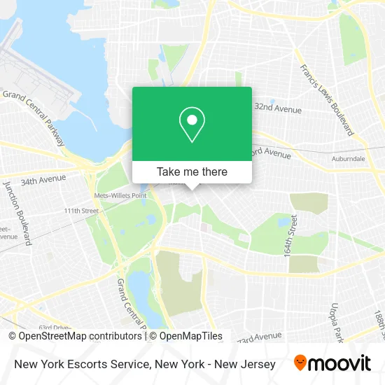 New York Escorts Service map