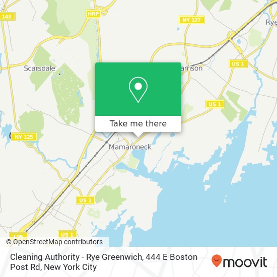 Cleaning Authority - Rye Greenwich, 444 E Boston Post Rd map