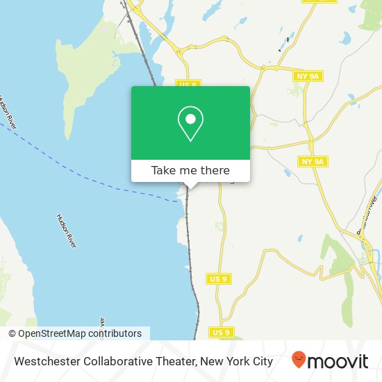 Mapa de Westchester Collaborative Theater