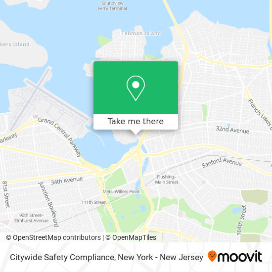 Mapa de Citywide Safety Compliance