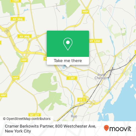 Cramer Berkowits Partner, 800 Westchester Ave map