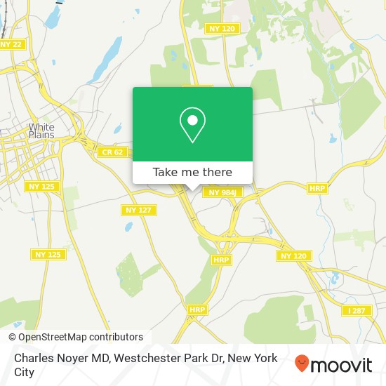 Charles Noyer MD, Westchester Park Dr map