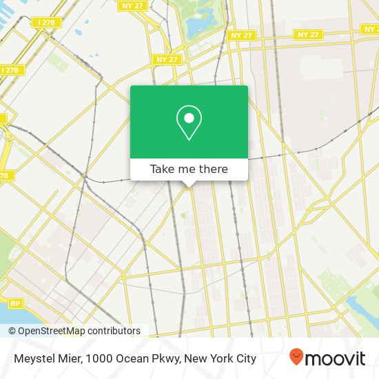 Mapa de Meystel Mier, 1000 Ocean Pkwy