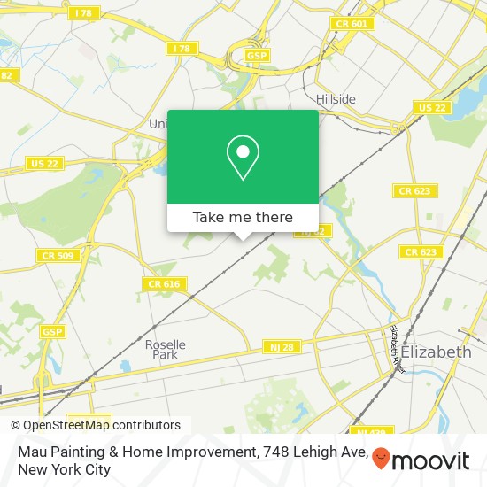 Mau Painting & Home Improvement, 748 Lehigh Ave map
