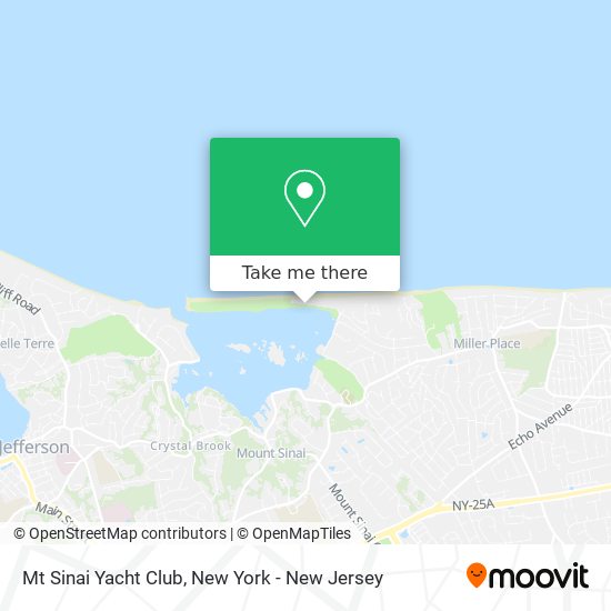 Mt Sinai Yacht Club map