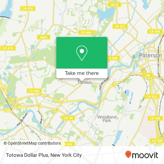 Totowa Dollar Plus, 382 Totowa Rd map