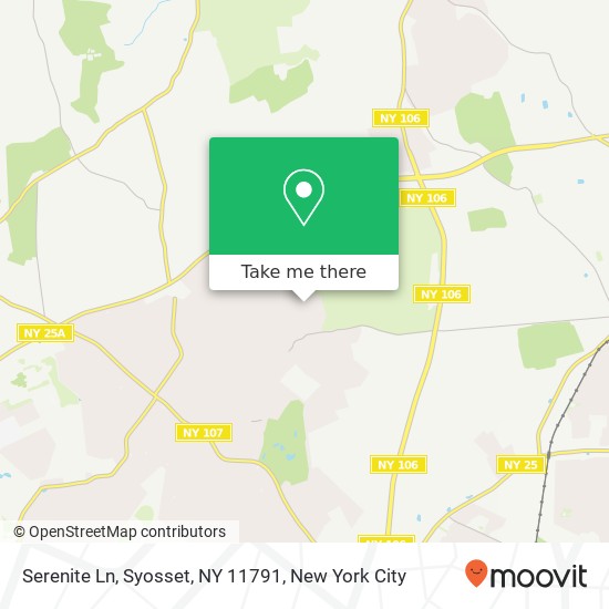 Serenite Ln, Syosset, NY 11791 map