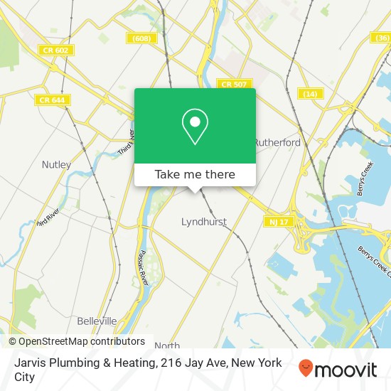 Jarvis Plumbing & Heating, 216 Jay Ave map