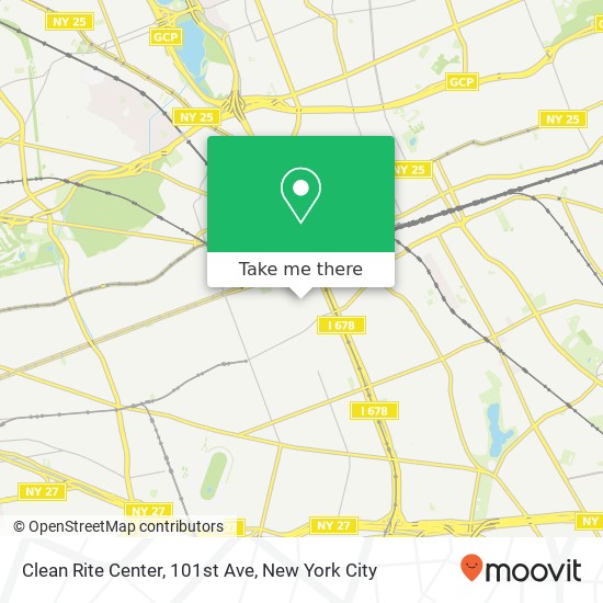 Mapa de Clean Rite Center, 101st Ave
