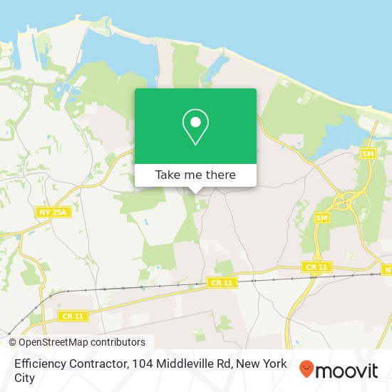 Efficiency Contractor, 104 Middleville Rd map