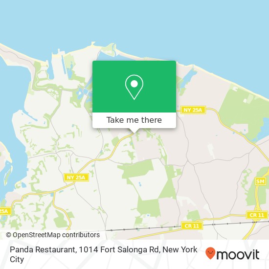 Panda Restaurant, 1014 Fort Salonga Rd map