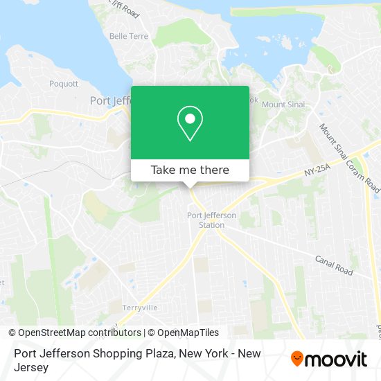 Mapa de Port Jefferson Shopping Plaza