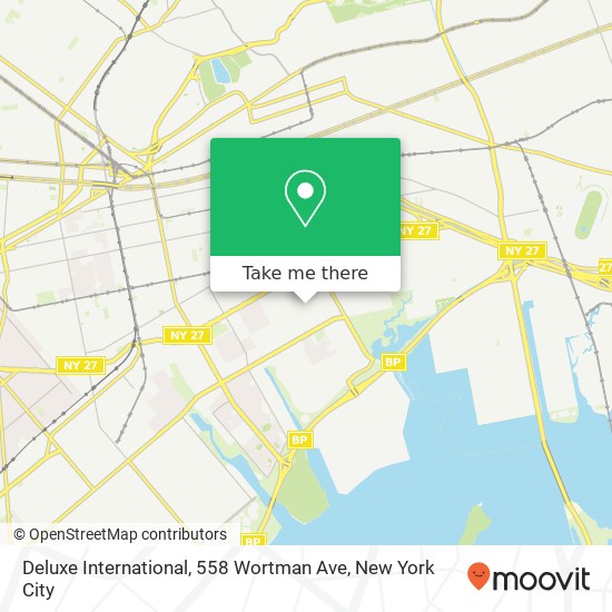 Deluxe International, 558 Wortman Ave map