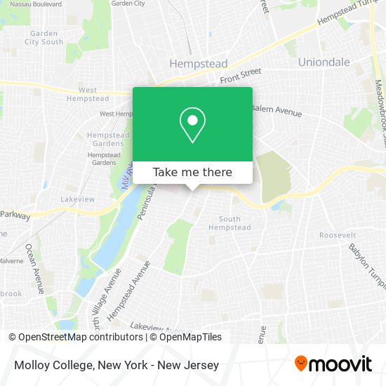 Mapa de Molloy College