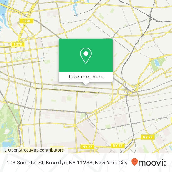 103 Sumpter St, Brooklyn, NY 11233 map