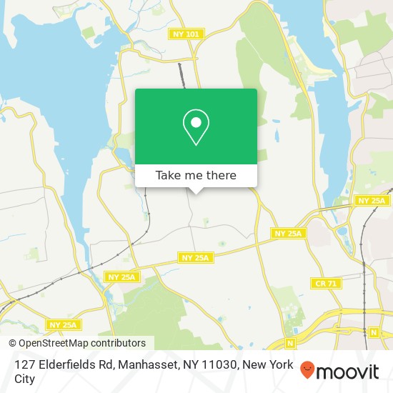 127 Elderfields Rd, Manhasset, NY 11030 map