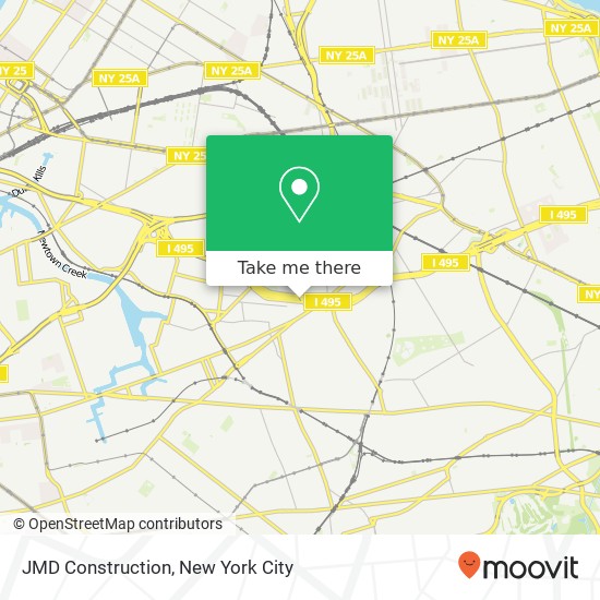 JMD Construction map