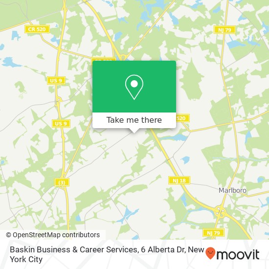 Mapa de Baskin Business & Career Services, 6 Alberta Dr