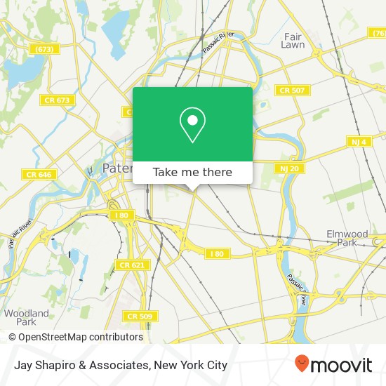 Mapa de Jay Shapiro & Associates