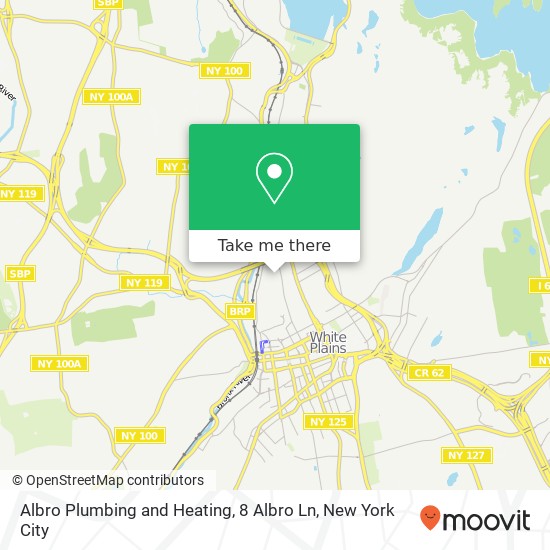 Mapa de Albro Plumbing and Heating, 8 Albro Ln