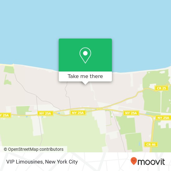 Mapa de VIP Limousines