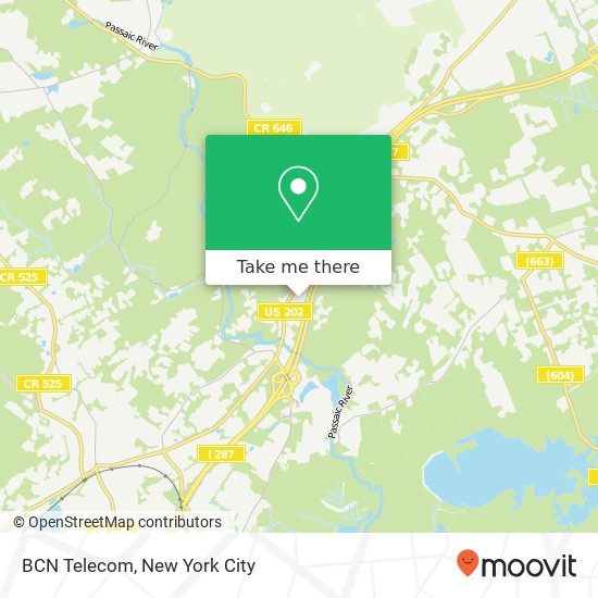 Mapa de BCN Telecom