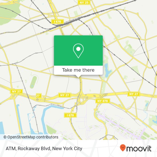 ATM, Rockaway Blvd map