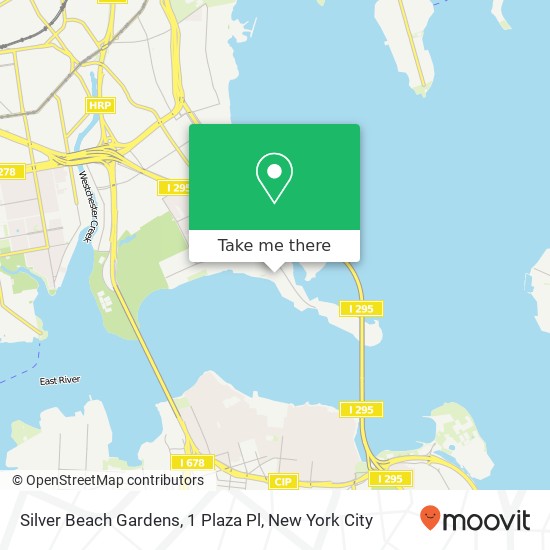 Silver Beach Gardens, 1 Plaza Pl map