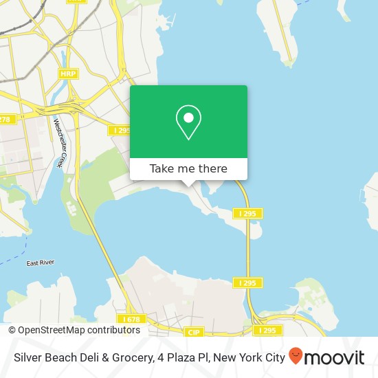 Mapa de Silver Beach Deli & Grocery, 4 Plaza Pl