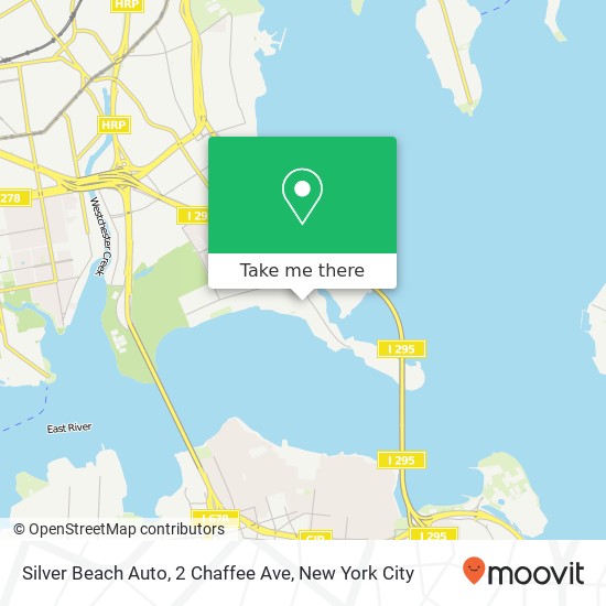 Mapa de Silver Beach Auto, 2 Chaffee Ave