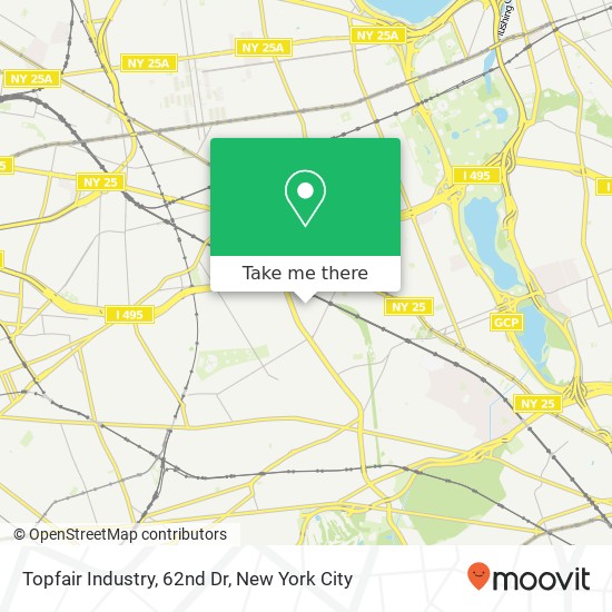 Topfair Industry, 62nd Dr map