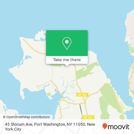 45 Slocum Ave, Port Washington, NY 11050 map