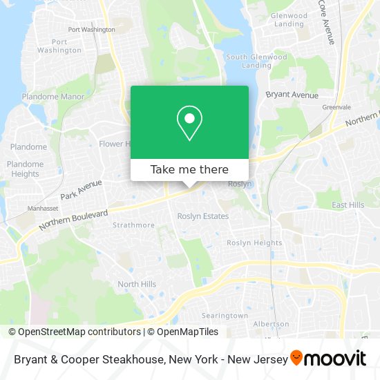 Mapa de Bryant & Cooper Steakhouse