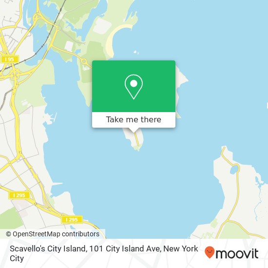 Mapa de Scavello's City Island, 101 City Island Ave