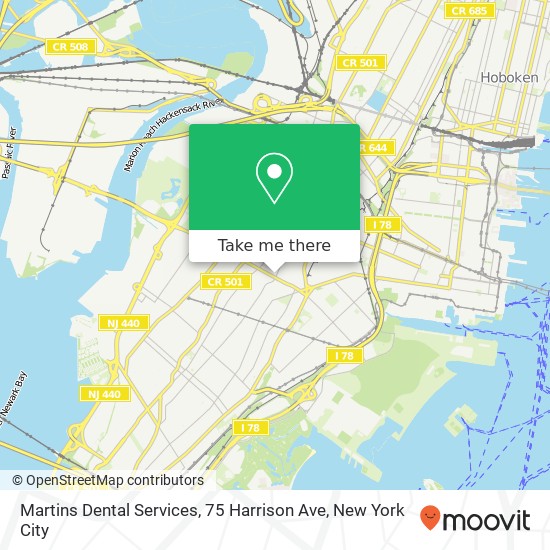 Martins Dental Services, 75 Harrison Ave map
