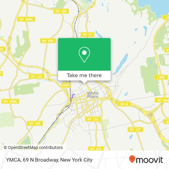 Mapa de YMCA, 69 N Broadway