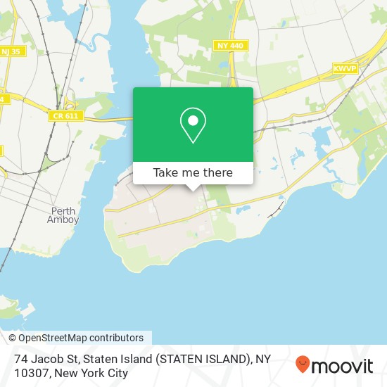 74 Jacob St, Staten Island (STATEN ISLAND), NY 10307 map