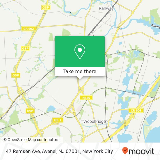 47 Remsen Ave, Avenel, NJ 07001 map