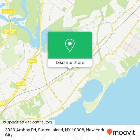3939 Amboy Rd, Staten Island, NY 10308 map